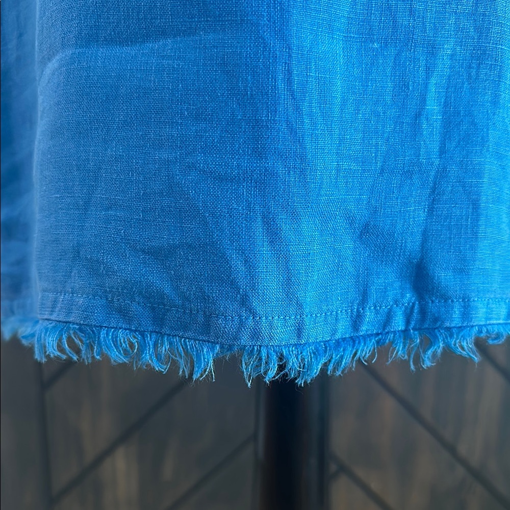 Tommy Bahama Bright Blue Sleeveless Mini Dress - Picture 3 of 5